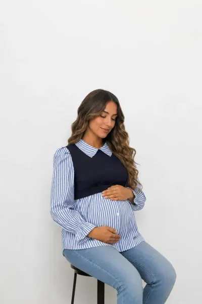 Blusa de lactancia
